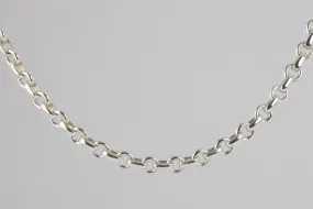 16" ﻿Tiffany & Co. 925 Silver Chain Link Necklace (30.30g.)