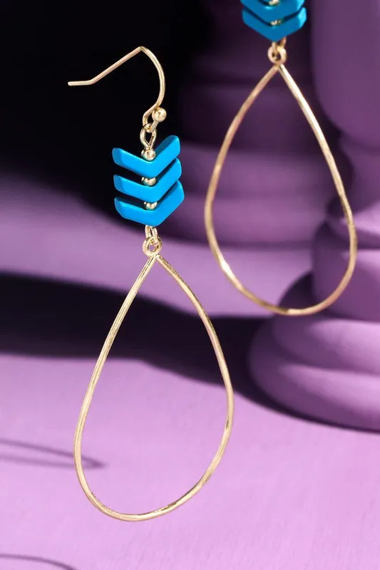 AAROW DROP EARRINGS