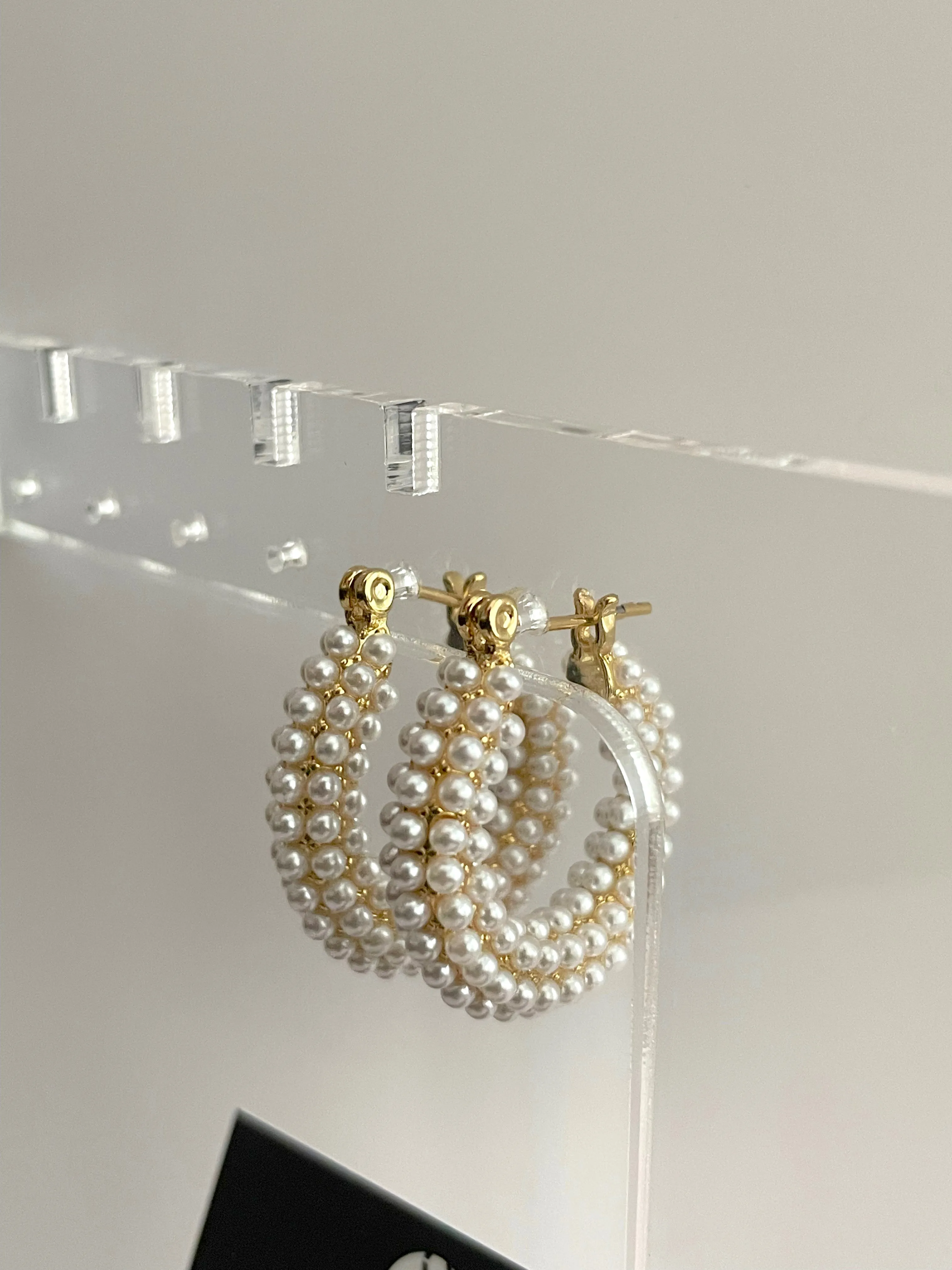 Audrey hoop earrings