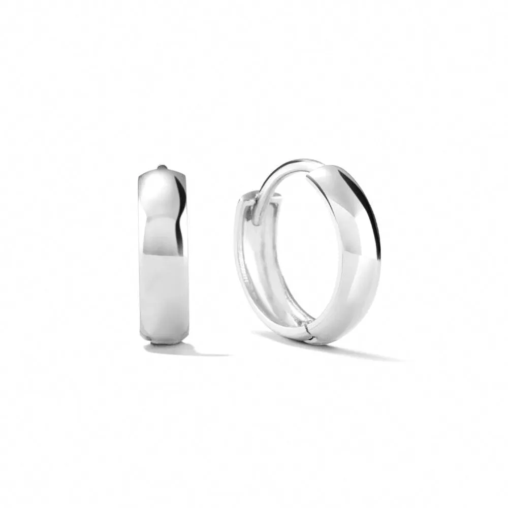 Bold Huggie Hoop Earrings