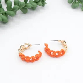 Bonnie Enamel Hoops