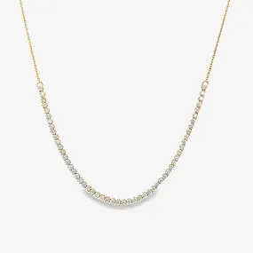 Diamond Cable Link Necklace