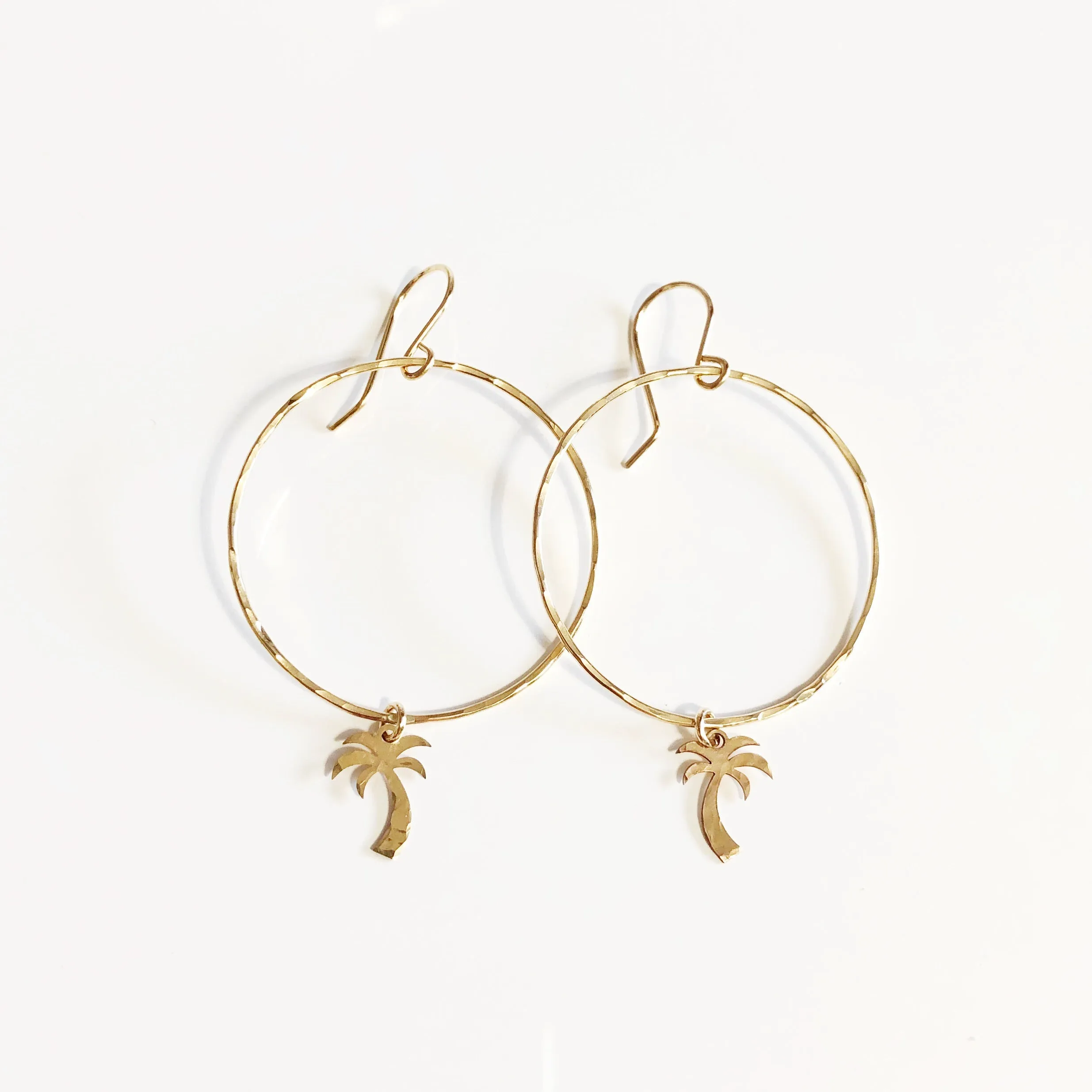 Earrings LULU - palm tree