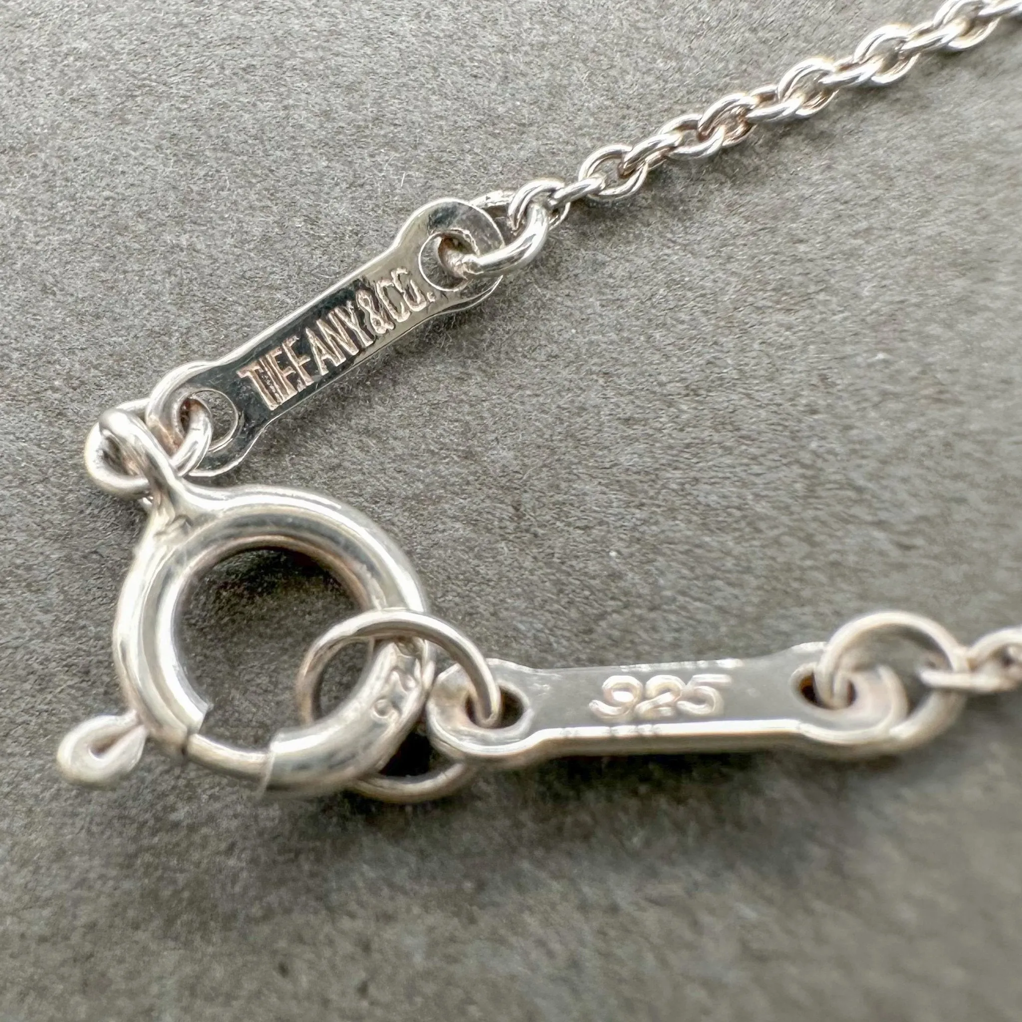 Estate Tiffany & Co. SS Elsa Peretti Full Heart Pendant