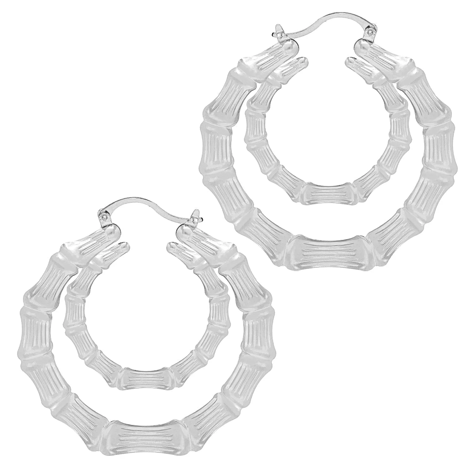 Fancy Hoop Earrings