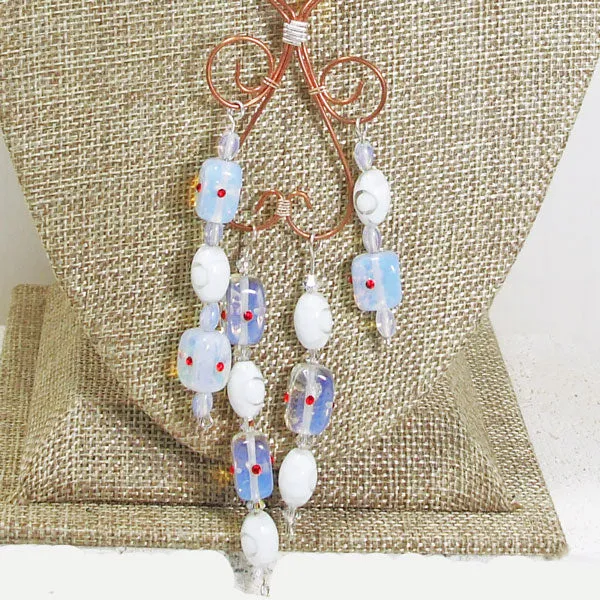 Faqueza Wire Beaded Jewelry Necklace