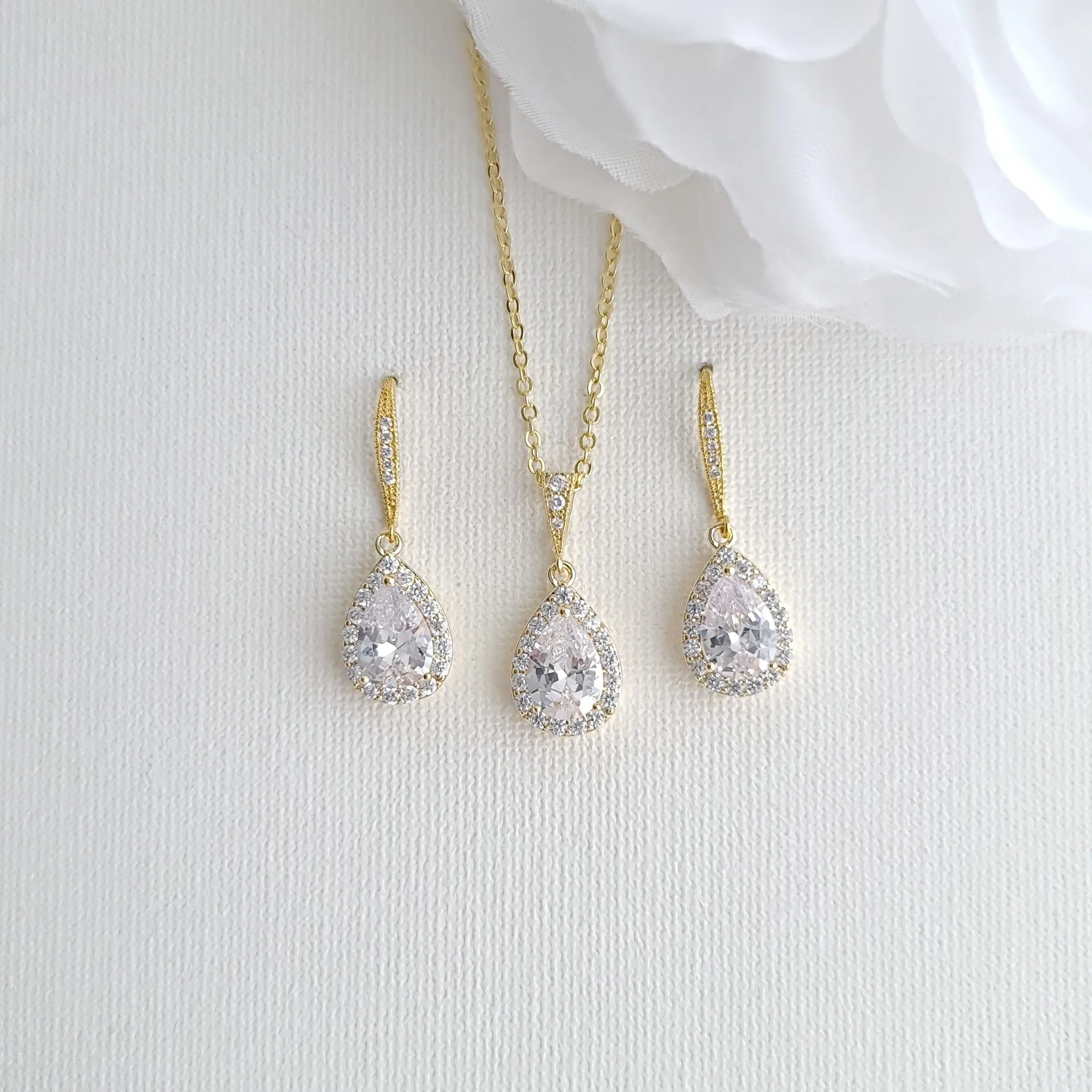 Gold Bridesmaids Jewelry Gift-Emma