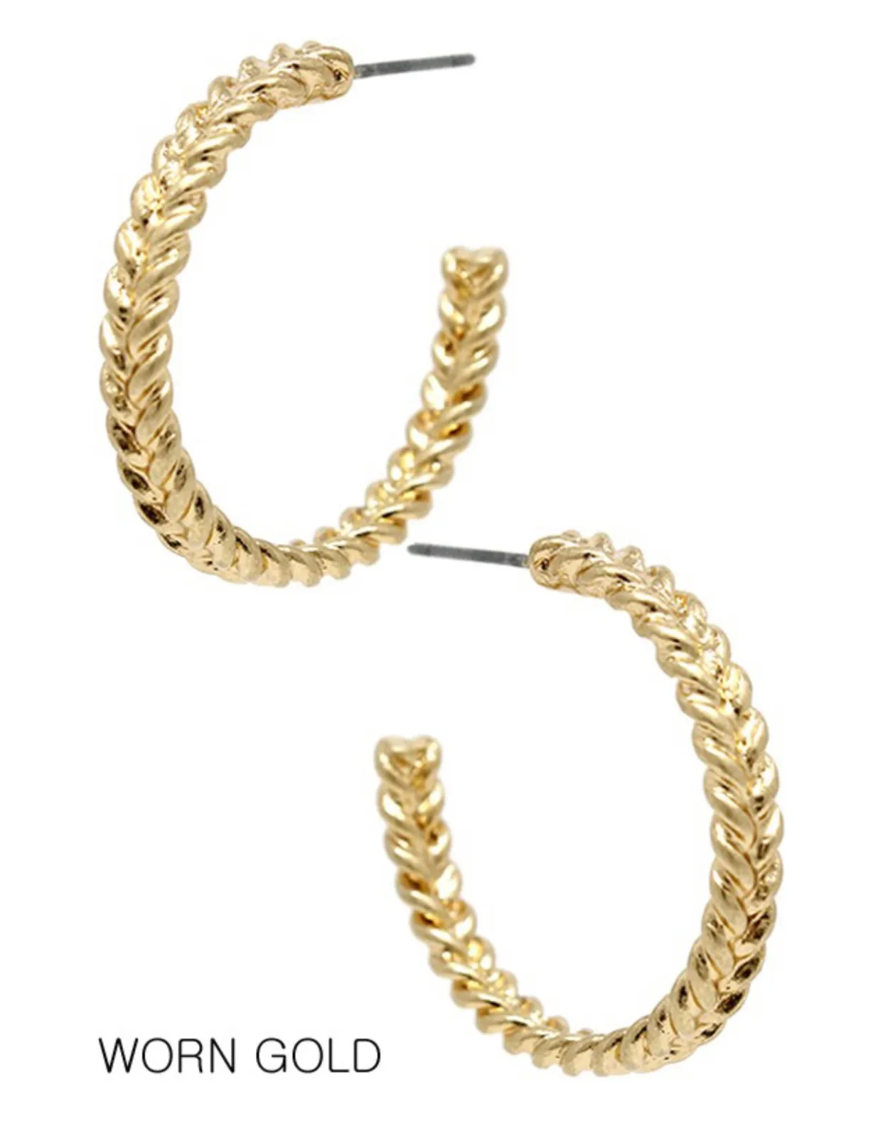 Golden Goddess Hoop Earring