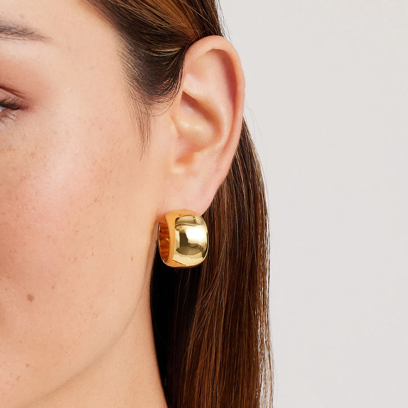 Gorjana Shawn Hoops (gold)