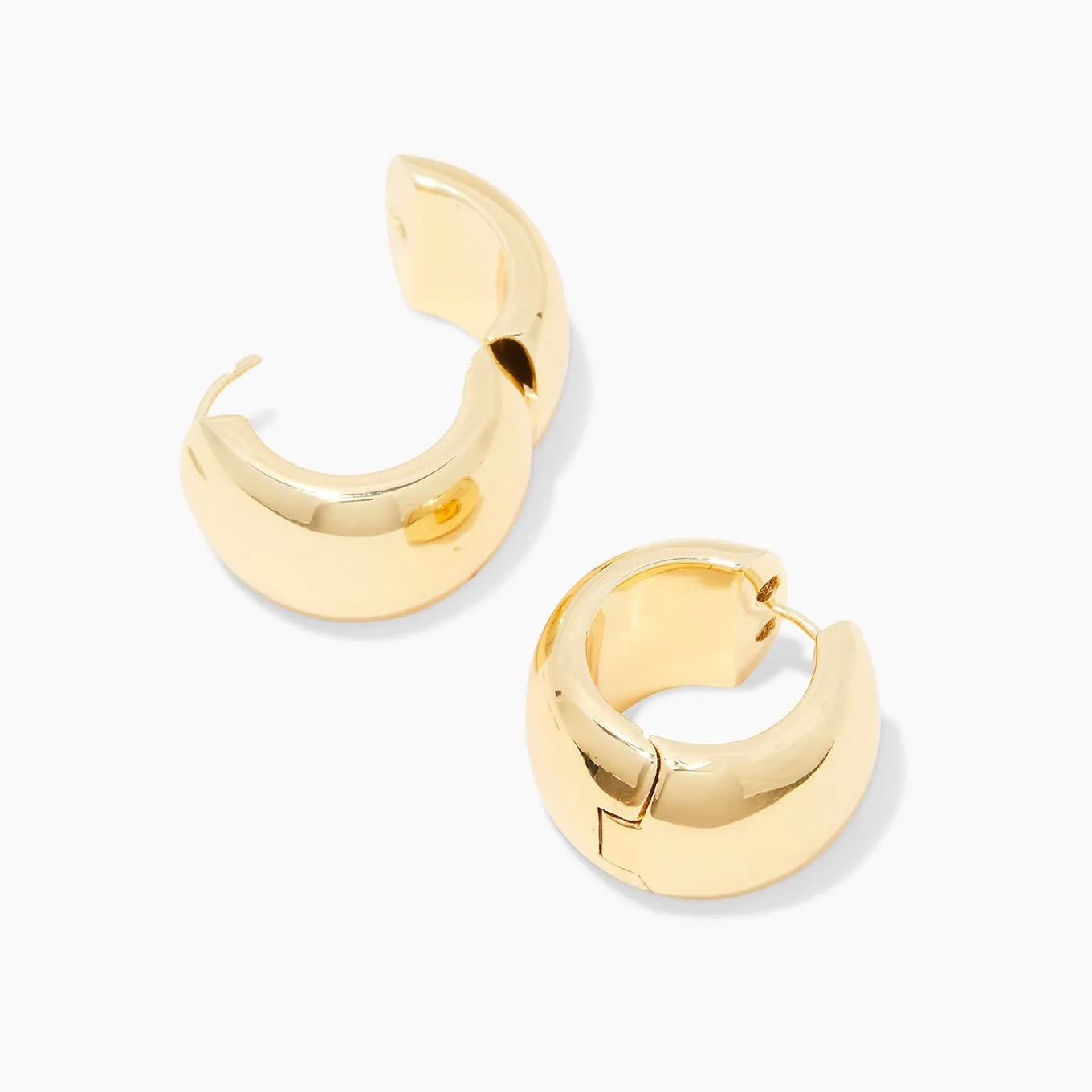 Gorjana Shawn Hoops (gold)