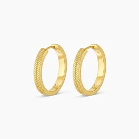 Gorjana Venice Hoops (gold)