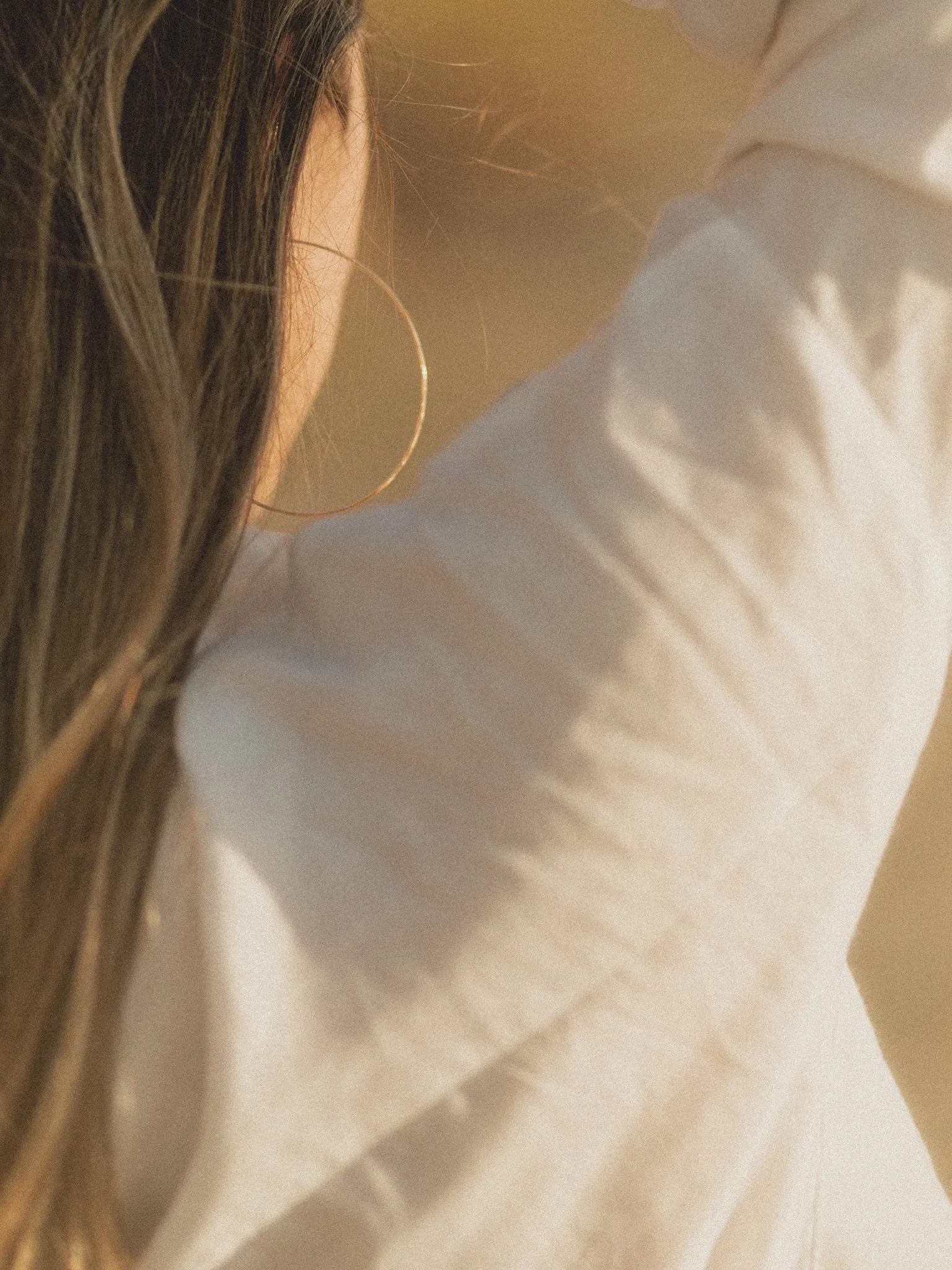 Hammered Hoop Earrings