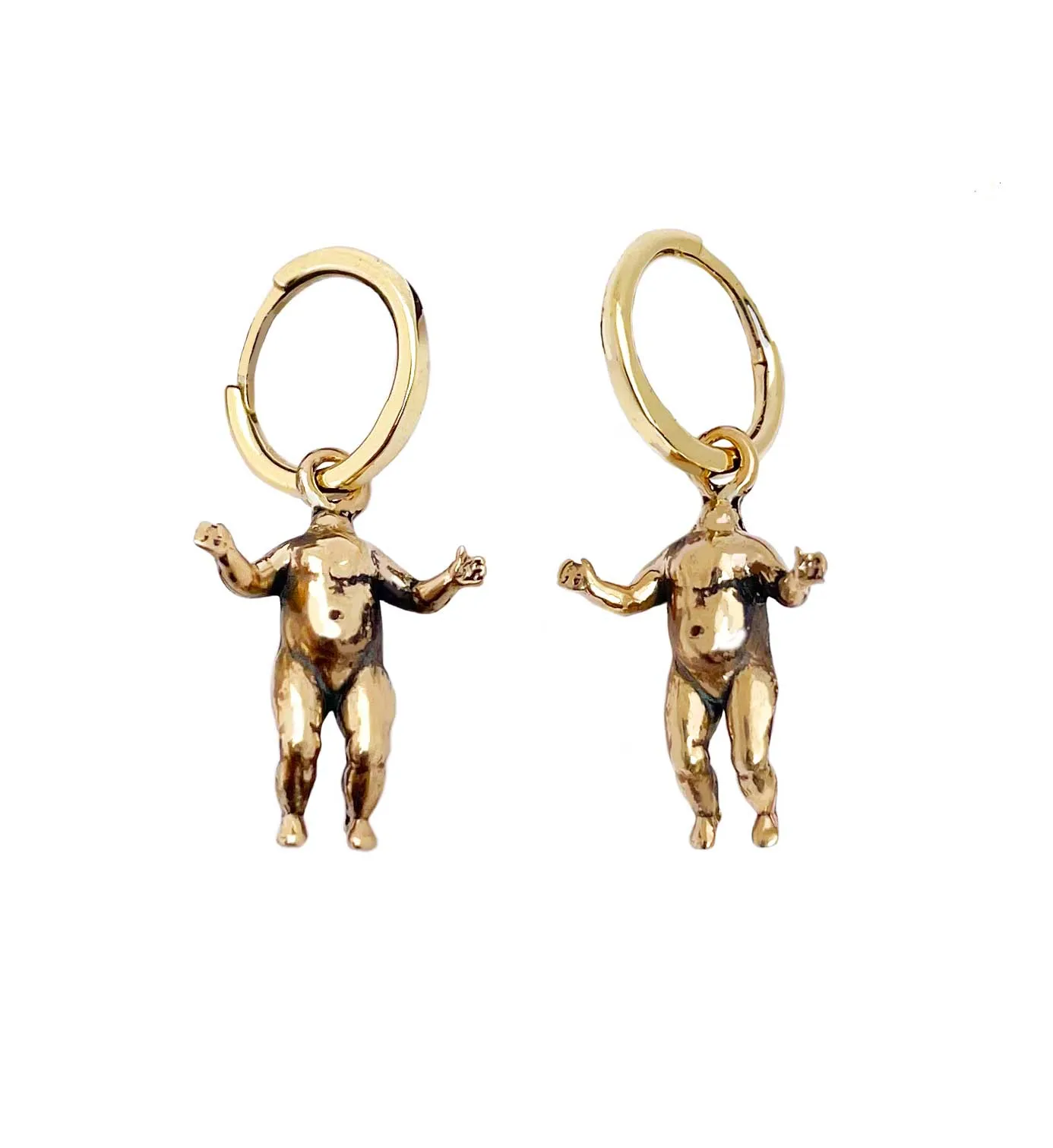 Headless Baby Doll Earrings