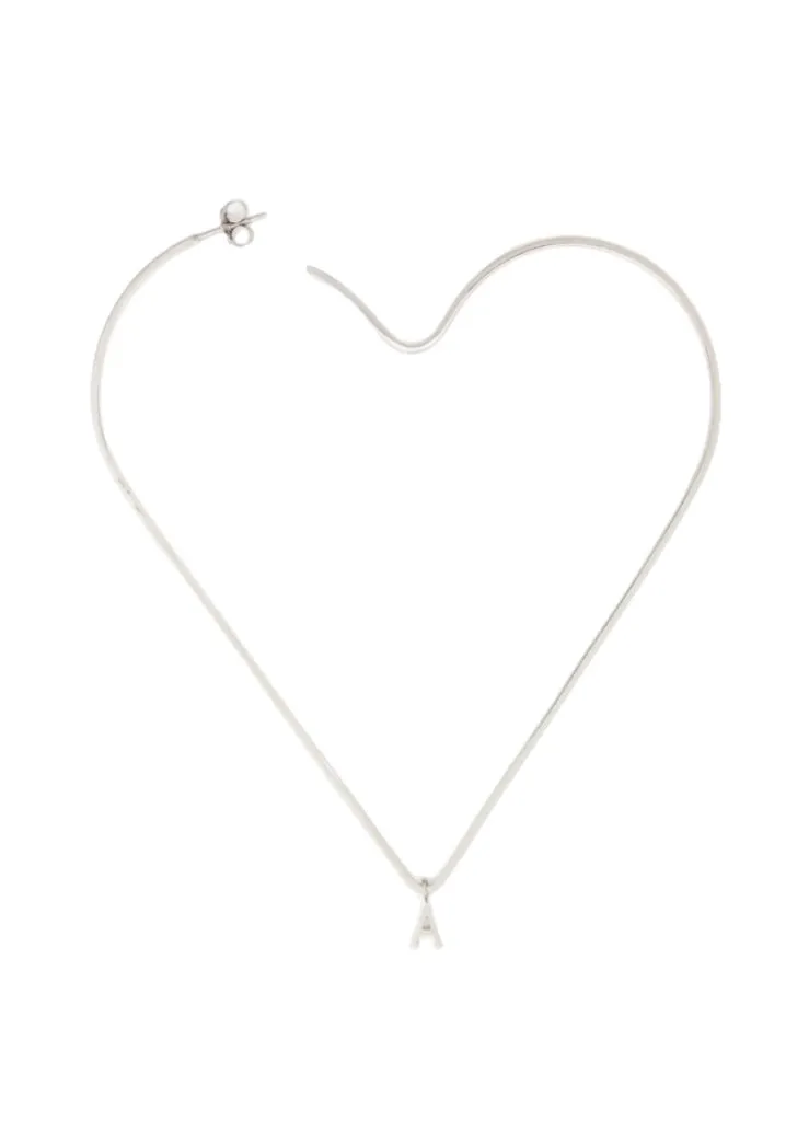 Heart Mono Earring UJW201.362