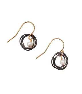 Inside hoops earrings