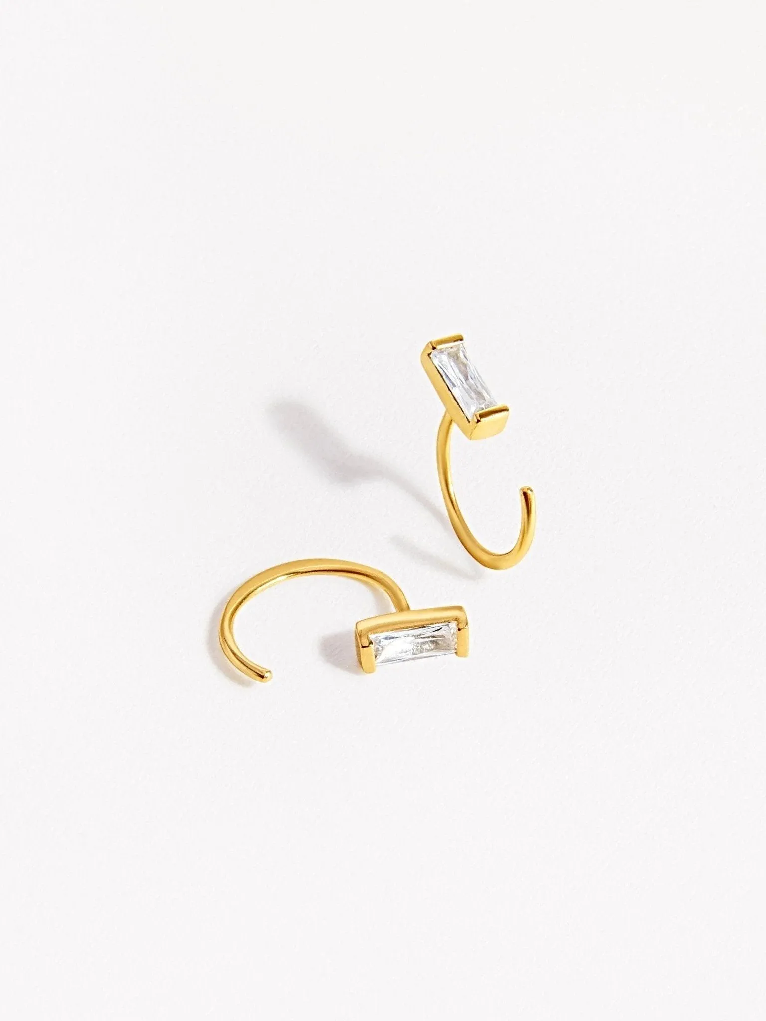 Iva Huggie Hoop Earrings