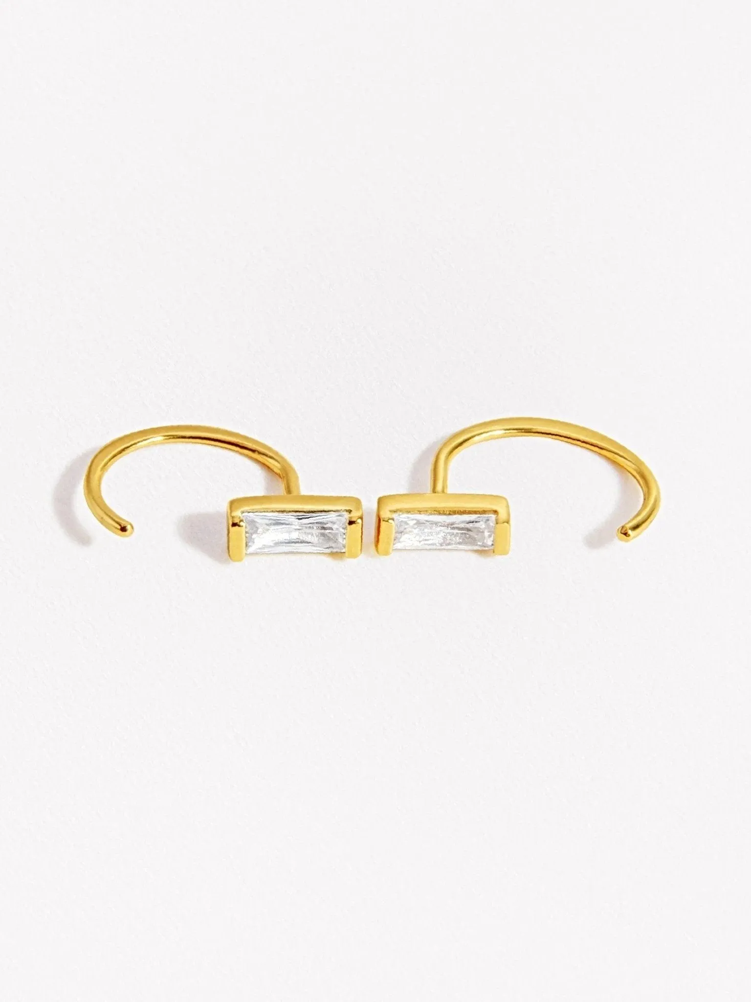 Iva Huggie Hoop Earrings