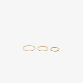 Jack & G 14k Gold Huggie Hoops