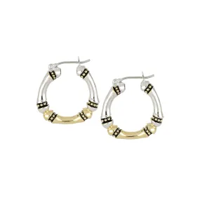 John Medeiros Canias Collection Medium Hoop Earring - G4094-A000