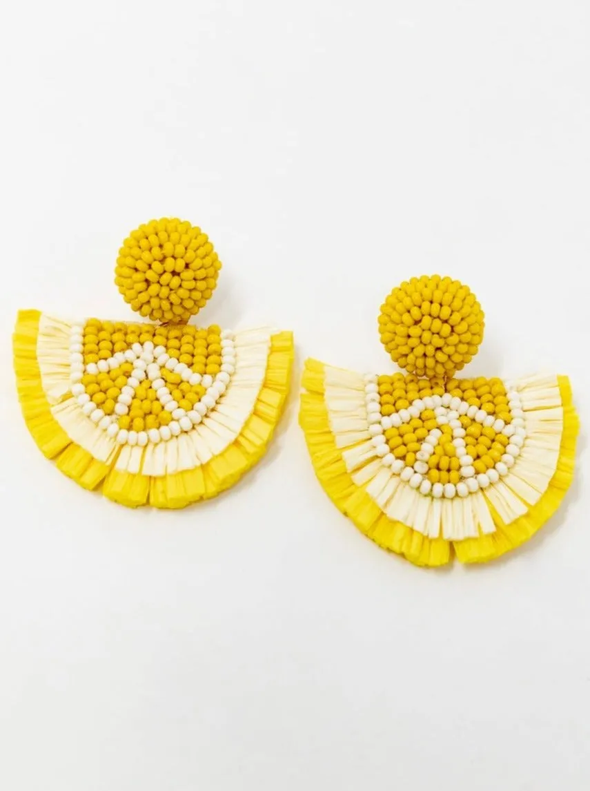 Josephine Lemon Earring