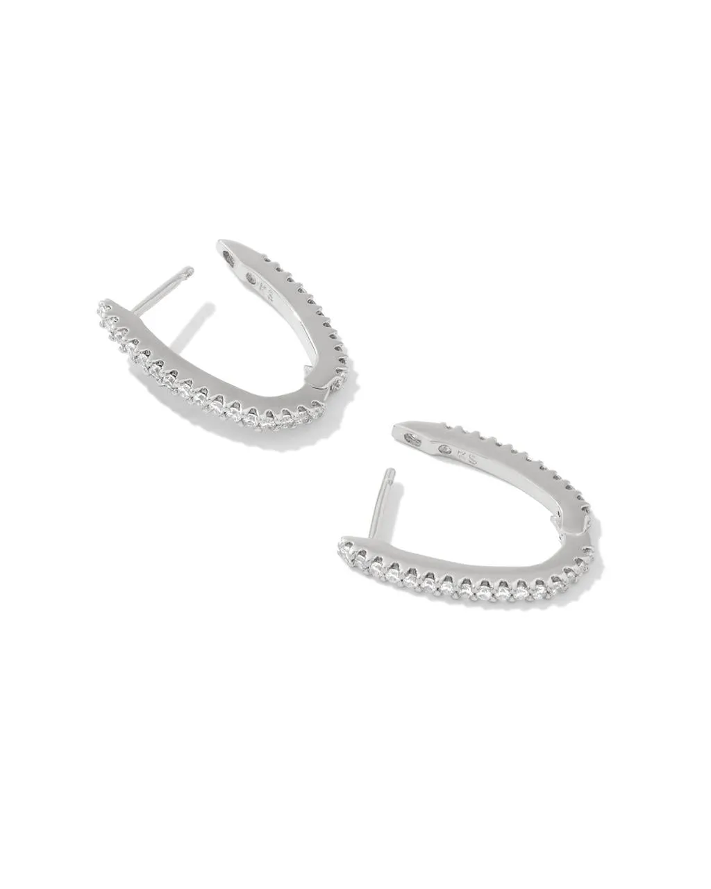 Kendra Scott Murphy Pave Huggie Earrings