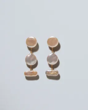 King Fisher Pearl Earrings