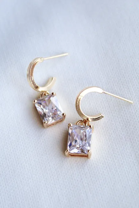 Kinsey Designs - Prism Huggie Earrings