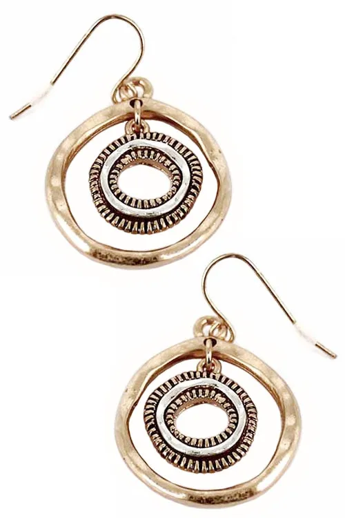 Multi Ring Earrings