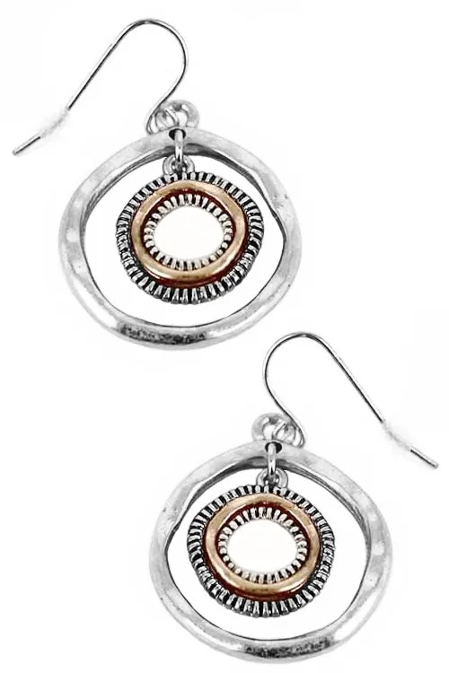 Multi Ring Earrings