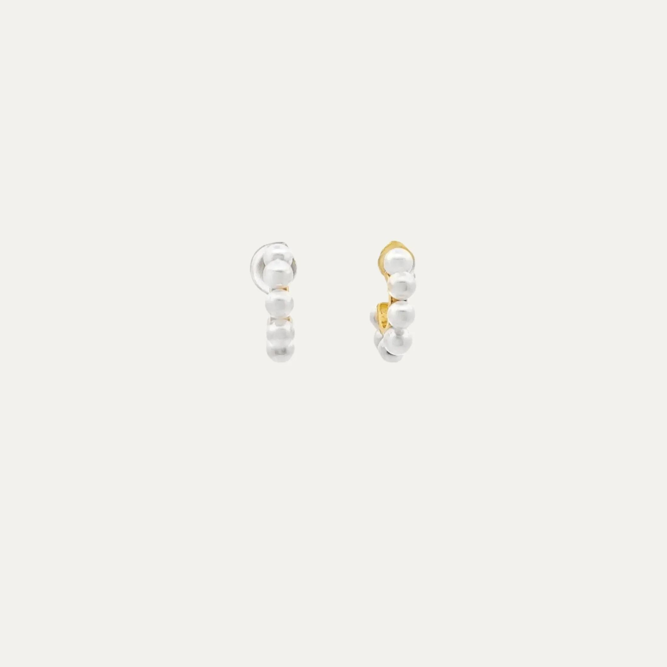 Pearl Hoop Earring