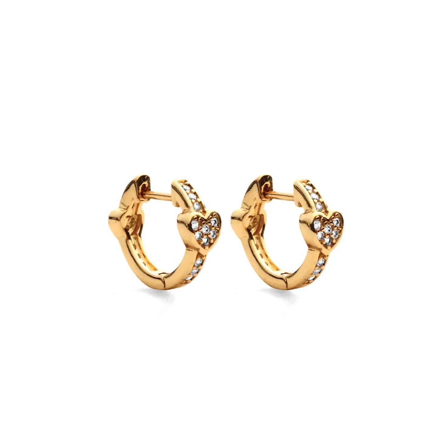 Show a Little Love Mini Hoop Earrings