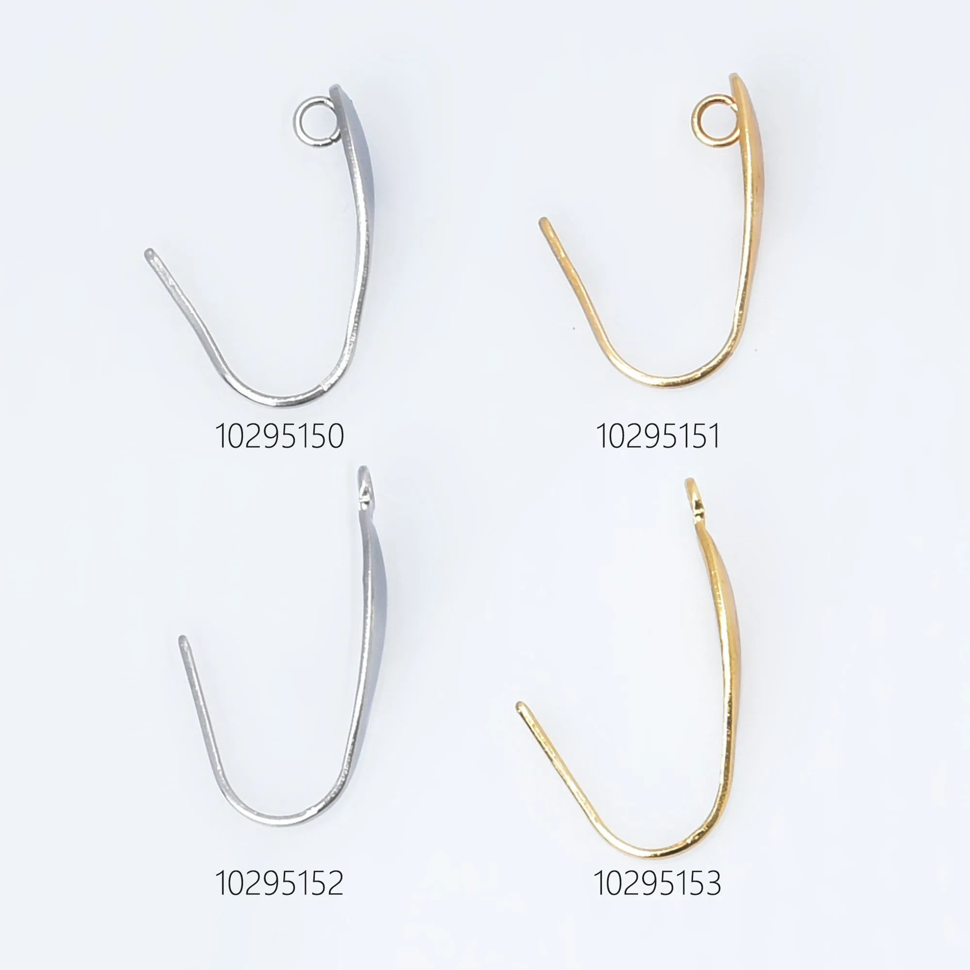 Stainless Steel Earring hooks Fish Hook Ear Wires Earring Findings Jewelry Supplies 20pcs 102951