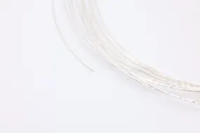 Sterling Silver Wire, 16 Gauge 1.27mm, Silver Wire, Half Hard Jewelry Wire