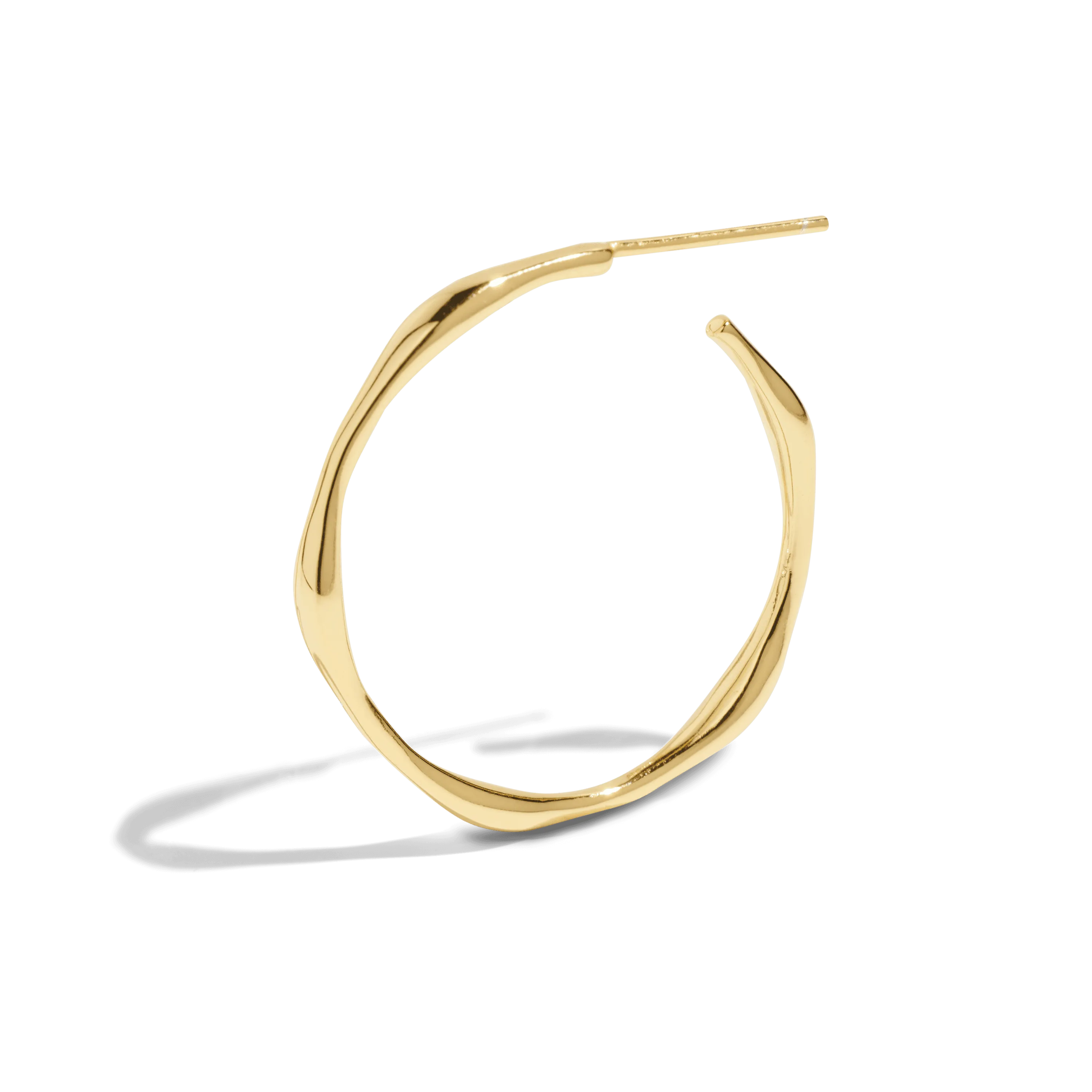 THE COCO HOOP - 18k gold plated