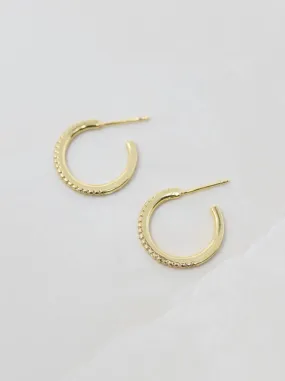 The Lauren Skinny CZ Hoop