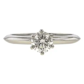 Vintage Tiffany & Co. Solitaire Engagement Ring, 0.51ct