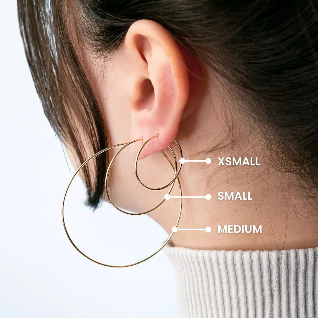 Weightless Medium Hoops